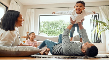modern family choosing home care over traditional healthcare